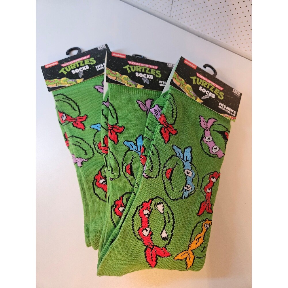Teenage Mutant Ninja Turtles Socks NWT